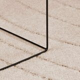  Tepisi za područja Četvrtasti HUARTE Bež 240 x 240 cm Poliester - Bež 240 x 240 cm Uzorak vala | shoptok.hr