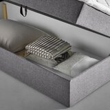 Bessagi Home Postelja Z Vzmetnico Marselie, Siva, 200x220, Z Nadvložkom | Shoptok.si