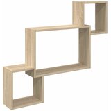  Polica na zidu Zidna montaža Smeđa 91,5 x 15 x 76 cm | shoptok.hr