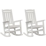  Ljuljačka 2 pcs Bijelo 92 x 70 x 108 cm Polietilen | Eponuda.com