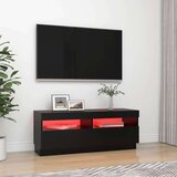 vidaXL TV ormarić s LED svjetlima crni 100 x 35 x 40 cm | shoptok.hr