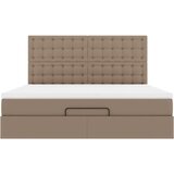  Okvir kreveta s madracem cappuccina 180x200cm umjetna koža | shoptok.hr