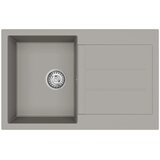  Umivaonik Siva 780 x 500 mm 80% kvarc i 20% smola | shoptok.hr