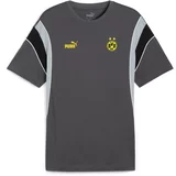 Puma Funkcionalna majica 'BVB FtblArchive' rumena / temno siva / črna