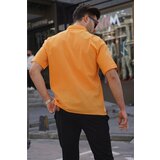 Madmext Shirt - Yellow - Regular fit Cene