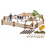  Set za kmetijstvo z vozili in figuricami kmeta - 45 elementov | Shoptok.si