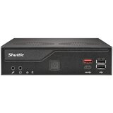 Shuttle Slim PC DH810 , S1851, 1x HDMI (2.1), 1x DP, 1x USB-C (DP), 1x 2.5, 2x M.2, 2x LAN (Intel 1G + 2.5G), 2x COM, 24 /7 permanent operation, incl. VESA | shoptok.hr