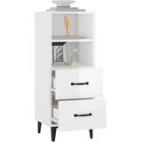  Komoda sjajna bijela 34,5x34x90 cm od konstruiranog drva | Eponuda.ba
