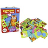Logic Game Double-Sided Domino Animals Puzzle 10cm x 5cm 28 Pieces. | shoptok.hr