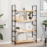 Stolna ploča 100x30x4 cm pravokutna od masivnog drva bagrema | shoptok.hr