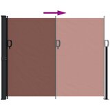 Bočna tenda na uvlačenje smeđa 160 x 500 cm | Eponuda.ba