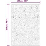  Preproga OVIEDO s kratkimi vlakni rdeča 140x200 cm | Shoptok.si