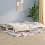 vidaXL dnevni ležaj na izvlačenje bijeli 2x(90x200)cm masivna borovina Cijene