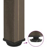  Noge za konzolni stol 4 kom. Prirodni čelik 72-74 cm Čelik | shoptok.hr