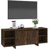 TV ormarić boja dimljenog hrasta 130 x 35 x 50 cm od iverice | shoptok.hr