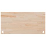  Ploča za radni stol bijela 100x50x2,5 cm od masivne borovine | shoptok.hr