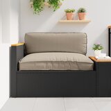 vidaXL Vanjski jastučić Taupe Poliester 120 x 12 x 80 cm Cijene