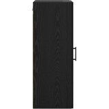 vidaXL Zidni ormarić Crni hrast 34,5 x 34 x 90 cm Konstruirano drvo | shoptok.hr