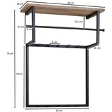 MID.YOU Stenski Obešalnik Wohnling | Shoptok.si
