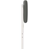  Tapecirani uzglavlje s uzglavljem Bijela i svijetlo siva 150 cm | shoptok.hr