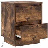  Noćni ormar s ladicama 2 pcs Dimljeni hrast 39 x 34,5 x 50 cm | Eponuda.ba