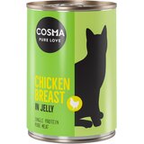  Varčno pakiranje Cosma Original v želatini 12 x 400 g - Piščančje prsi | shoptok.hr