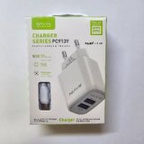 BAVIN punjač 2.4A 2xUSB-A + kabl type-A na type-C bela ( 90021 ) | ePonuda.com