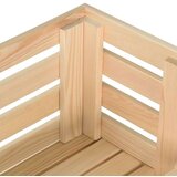 vidaXL Kolica za povrće 77 x 30 x 80 cm od masivne borovine | shoptok.hr