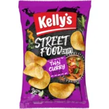 Kelly's Street Food Chips Thai Curry Style - 8 kosov