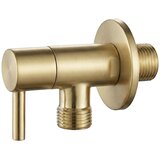 REA Bath Kotnični ventil 1/2" x 3/8" Brush Gold | Shoptok.si