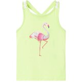  Dječja majica bez rukava neonskožuta 128 | shoptok.hr