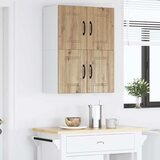  Ormar za Zid PORTO 2 pcs Umjetnički hrast 60 x 31 x 40 cm | Eponuda.ba