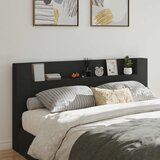  Uzglavlje Crna 200 x 16,5 x 103,5 cm Konstruirano drvo | shoptok.hr
