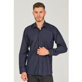 Dewberry G726 MEN'S SHIRT-LACİVERT | Shoptok.si