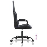  Masažni gaming stol modro in črno umetno usnje | Shoptok.si