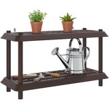  Jedinca za police 2 razina 100 x 40 x 55,5 cm PP Smeđa | Eponuda.com