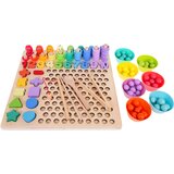  Drvena igra za učenje matematičkih funkcija- šarena | shoptok.hr