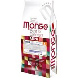 Monge bwild mini sa inćunima 15 kg – suva hrana bez žitarica za male pse