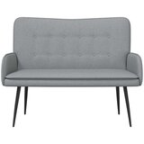 SOFA za dvije osobe Svijetlo siva 115 x 61 x 87 cm tkanina | shoptok.hr