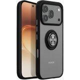 AVIZAR Ovitek za Honor 600 / 600 Pro z obročem za stojalo in magnetnim pritrditvijo, Črna, (5000274561) | Shoptok.si
