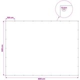 CERADA s rupama Zelena 6 x 8 m 90 gsm PE | shoptok.hr