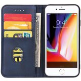 INORCO Za iPhone SE (2020)/SE (2022)/7/8 4,7-palčna usnjena magnetna torbica za telefon s stojalom iz telečje teksture, (22035245) | Shoptok.si