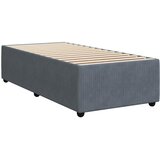 Box spring krevet s madracem tamnosivi 80 x 200 cm baršunasti | shoptok.hr