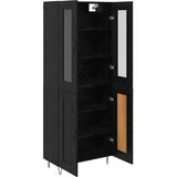  Highboard Crni hrast 69,5 x 34 x 90 cm Konstruirano drvo | shoptok.hr
