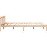  Dugi okvir kreveta bez madraca 160 x 210 cm masivna borovina | shoptok.hr