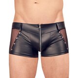 Svenjoyment Prozorne bokserke s stransko zadrgo (črne) - L | Shoptok.si