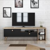  Parion TV polica, crno-smeđa Cijene