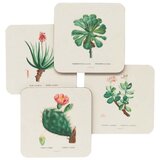 Grupo Erik Editores S. L. Kokonote Botanical - Podmetač za čaše set 4 - Botanical Cacti Cene