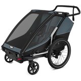 Thule Chariot Cab prikolica za bicikl s dva sjedala multisport tamno sive boje | shoptok.hr