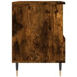  Noćni ormarić boja hrasta 40 x 35 x 50 cm od konstruiranog drva | shoptok.hr